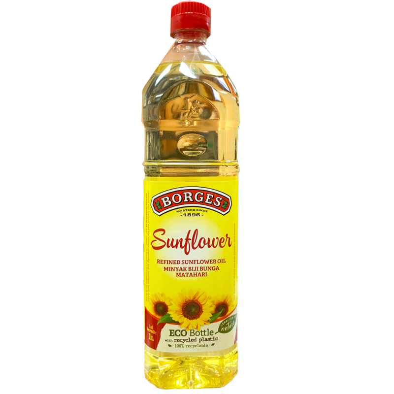BORGES - Sunflower Oil 15-x-1-Lt-/Ctn