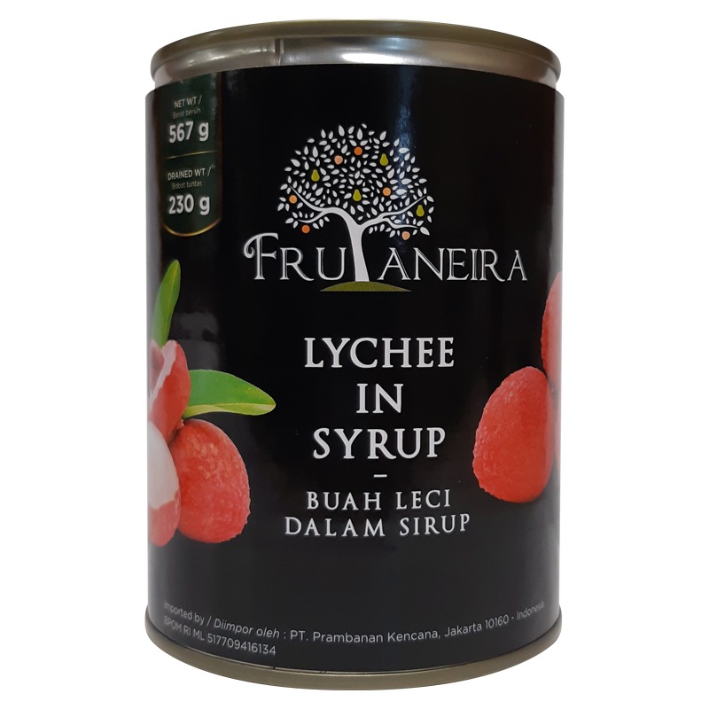 FRUTANEIRA - Lychee in Syrup 12-x-567-Gr-/Ctn